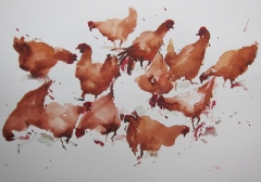 Wieviele Hühner sind wir?